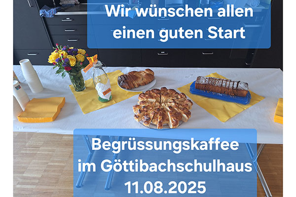 Begrüssungskaffee Elternrat Göttibach