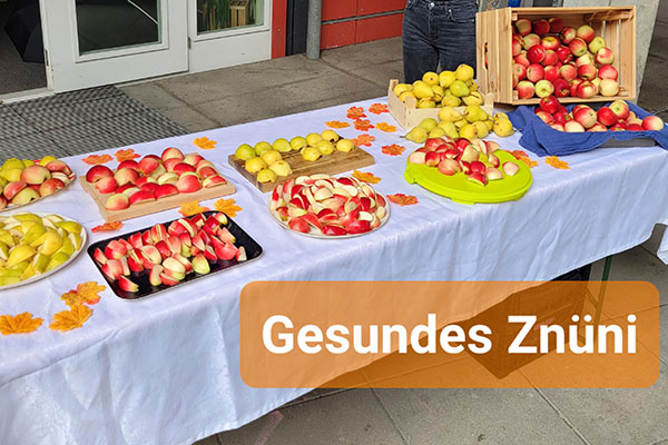 Gesundes Znüni im Göttibach